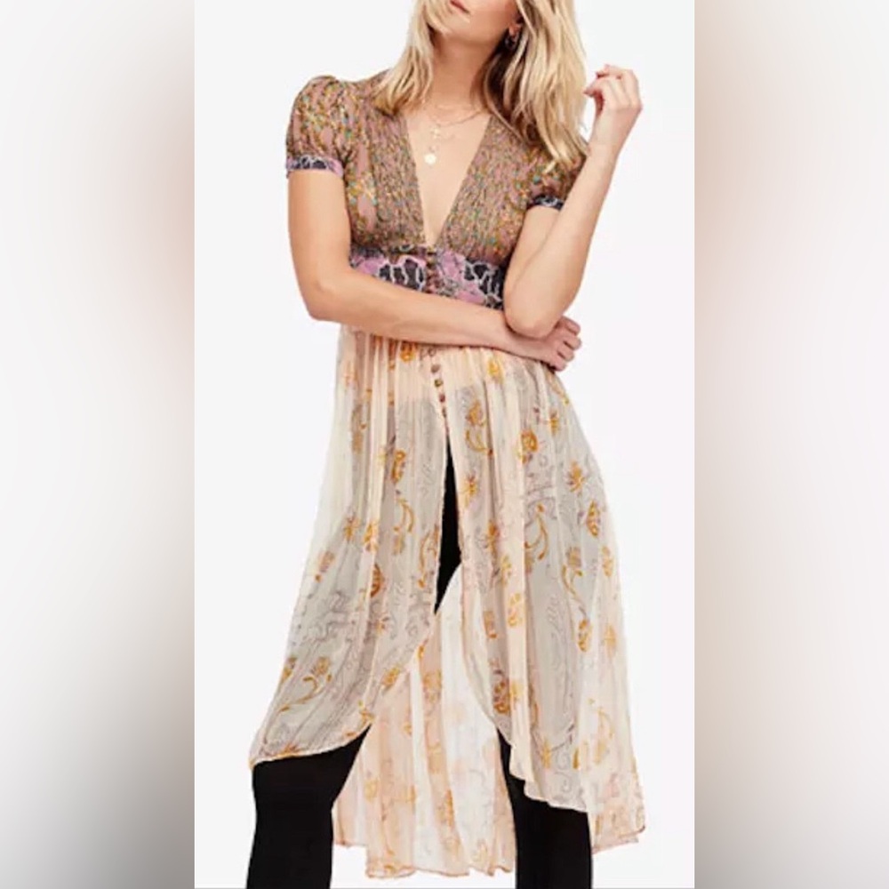 Free People Daisy Fields Top
